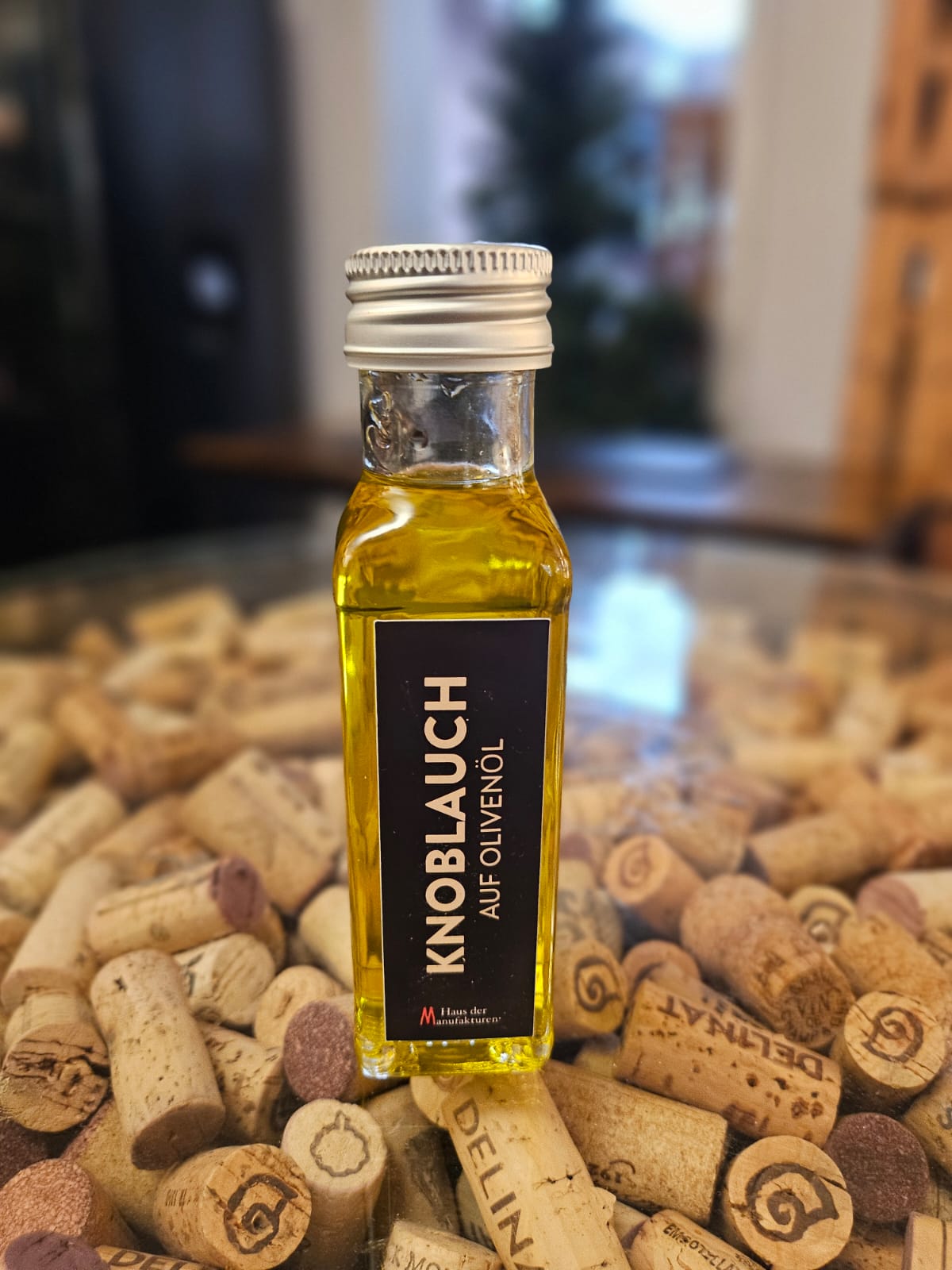 Knoblauch-Olivenöl Extra Vergine Gourmet di Sol