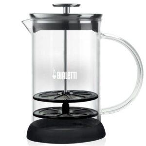 Bialetti Milchaufschäumer Cappuccinatore Glas, 330ml