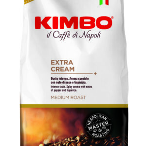 Kimbo Extra Cream 1kg Bohnen
