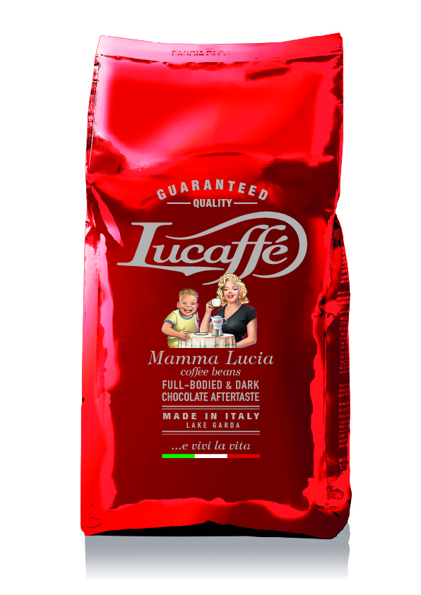 Lucaffé Mamma Lucia 1 kg ganze Bohnen